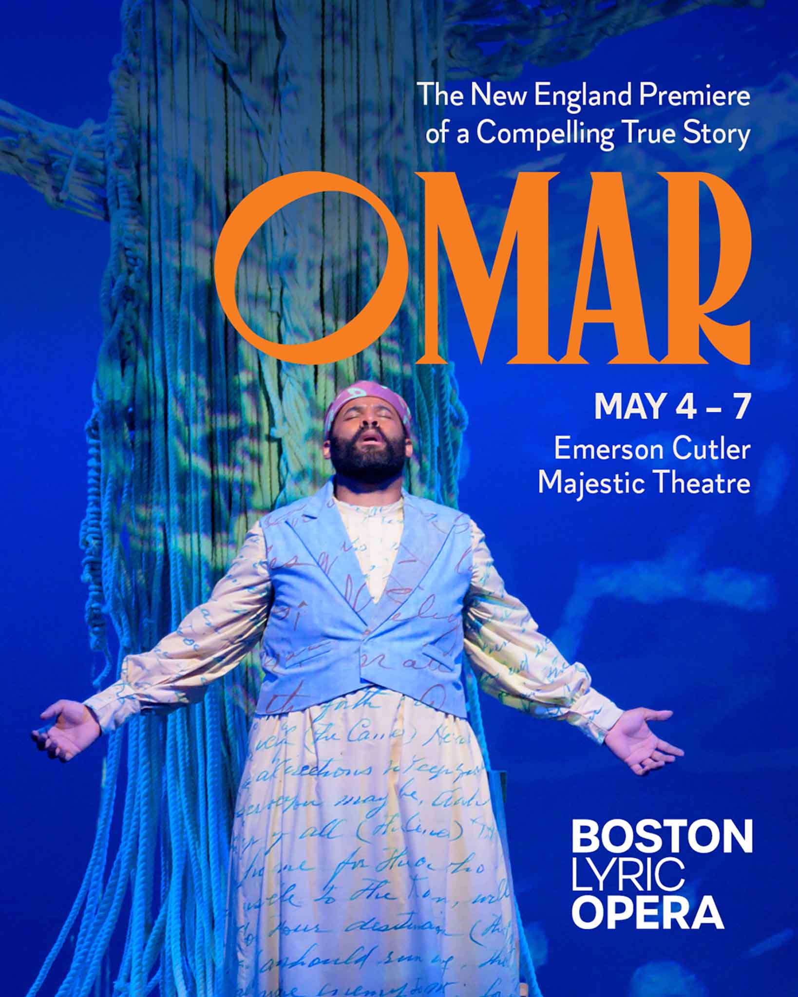 Boston Lyric Opera OMAR poster